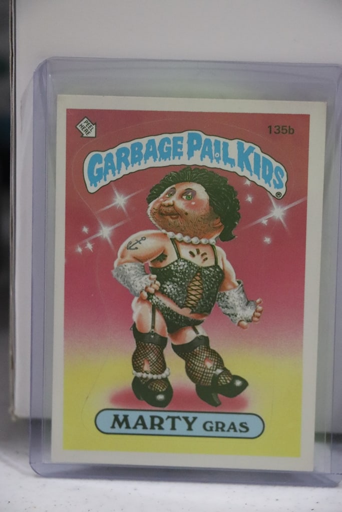 MARTY GRAS1986 TOPPS GARBAGE PAIL KIDS: VERY GOOD CONDITION 