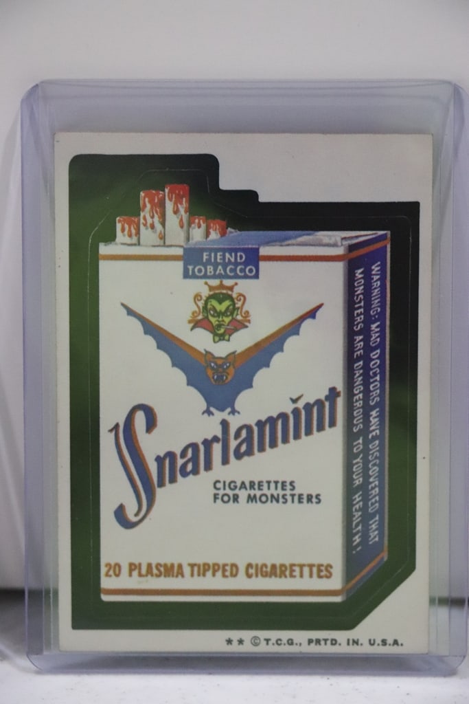 SNARLAMINT 1973 TOPPS WACKY PACKAGES: VERY GOOD CONDITION 