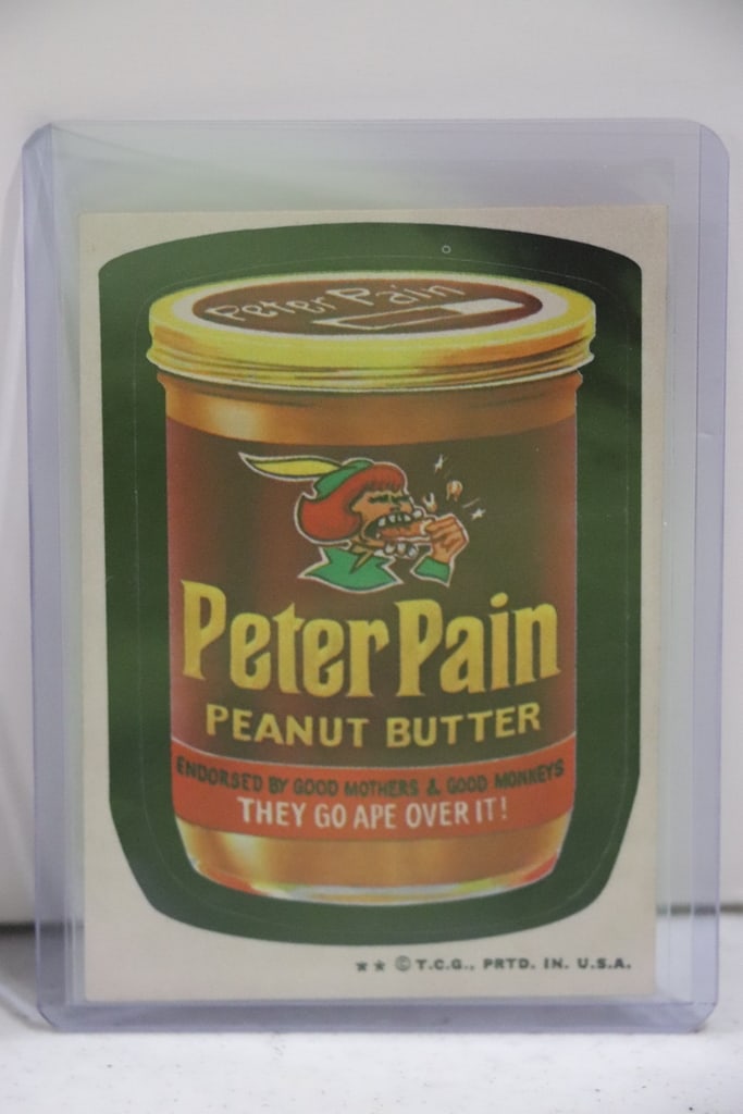PETER PAIN 1973 TOPPS WACKY PACKAGES: VERY GOOD CONDITION 