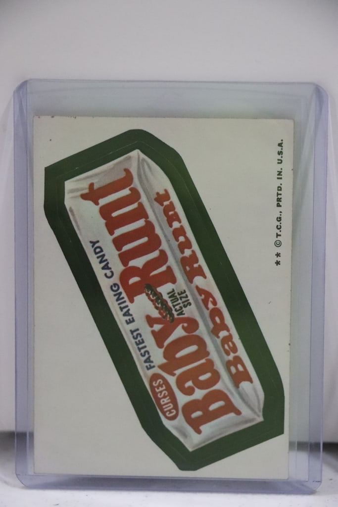 BABY RUNT 1973 TOPPS WACKY PACKAGES: VERY GOOD CONDITION 