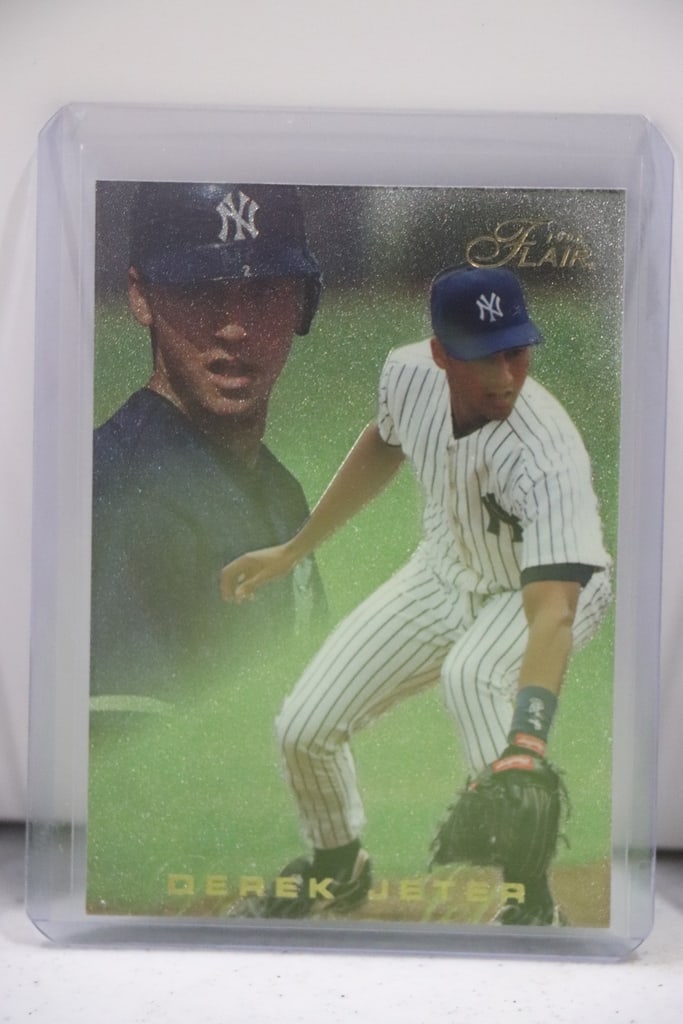 DEREK JETER 1996 FLAIR ROOKIE YEAR (1 of 1)