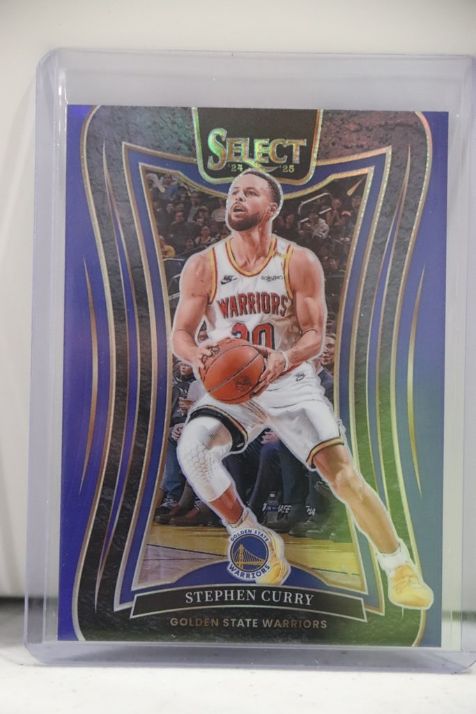 STEPHEN CURRY 2024-25 PANINI SELECT SILVER PRIZM (1 of 1)