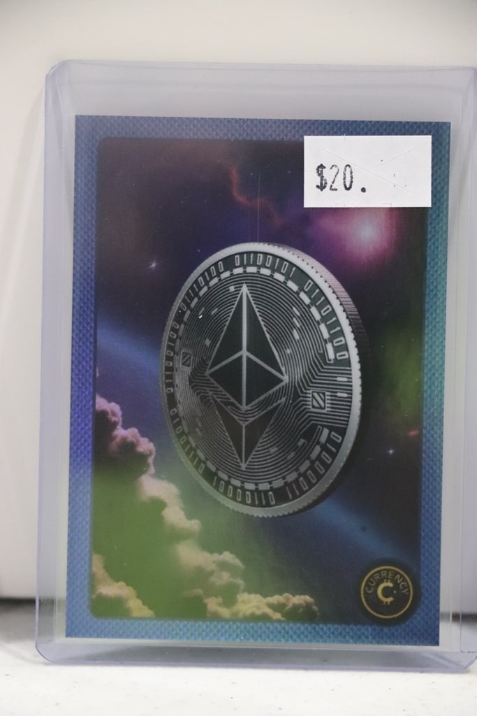 ETHEREUM 2025 CARDSMITHS CURRENCY CARD HOLO: NEAR MINT OR BETTER CONDITION 