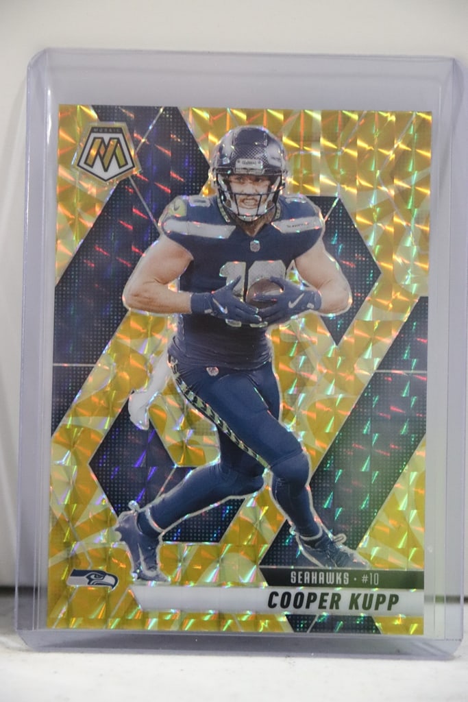 COOPER KUPP 2025 PANINI MOSAIC YELLOW PRIZM: NEAR MINT OR BETTER CONDITION 