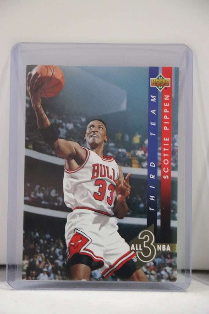 SCOTTIE PIPPEN 1993-94 UPPER DECK ALL-NBA INSERT: NEAR MINT OR BETTER CONDITION