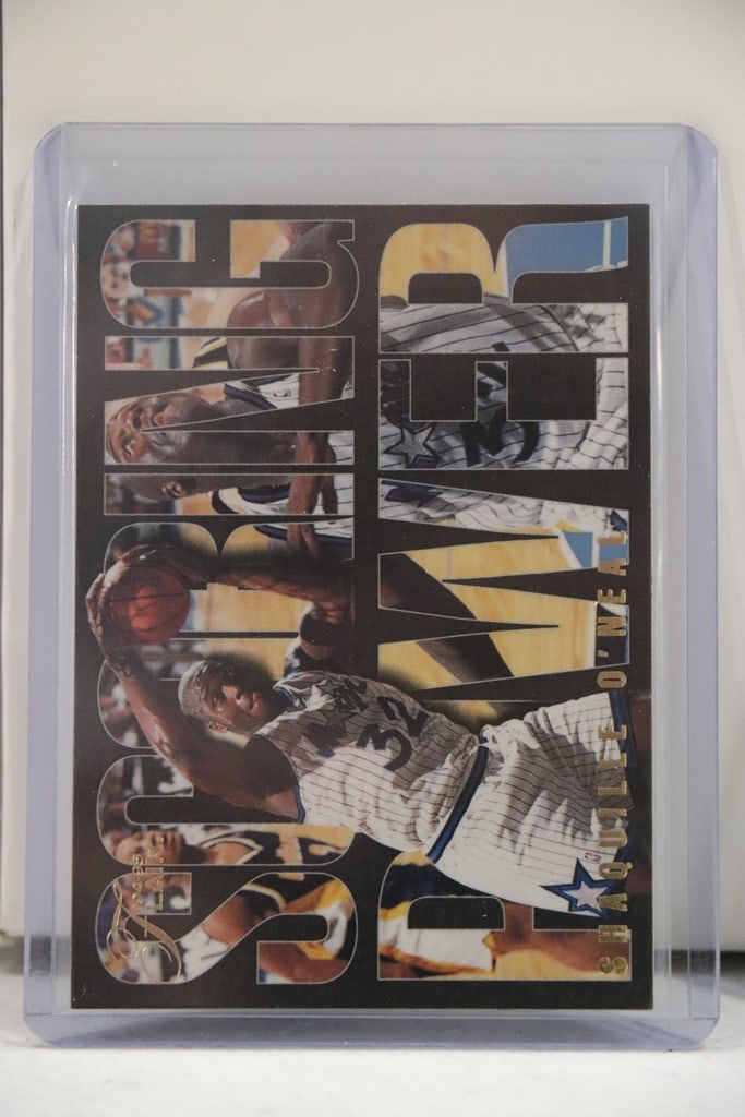 SHAQUILLE O'NEAL 1994-95 FLAIR SCORING POWER INSERT: NEAR MINT OR BETTER CONDITION 