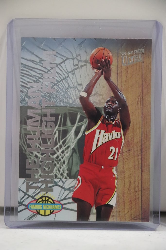 DOMINIQUE WILKINS 1993-94 FLEER ULTRA NICKNAMES INSERT: NEAR MINT OR BETTER CONDITION 