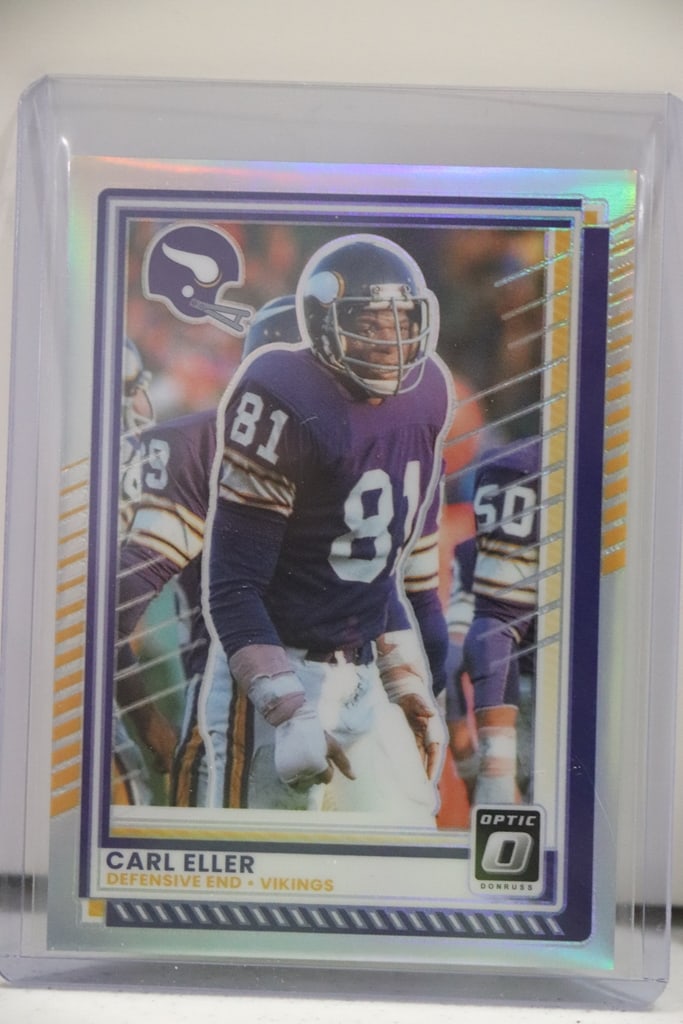 CARL ELLER 2025 PANINI OPTIC SILVER PRIZM: NEAR MINT OR BETTER CONDITION 