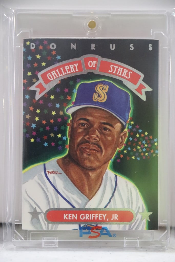 KEN GRIFFEY JR 1992 DONRUSS GALLERY OF STARS INSERT: NEAR MINT OR BETTER CONDITION 