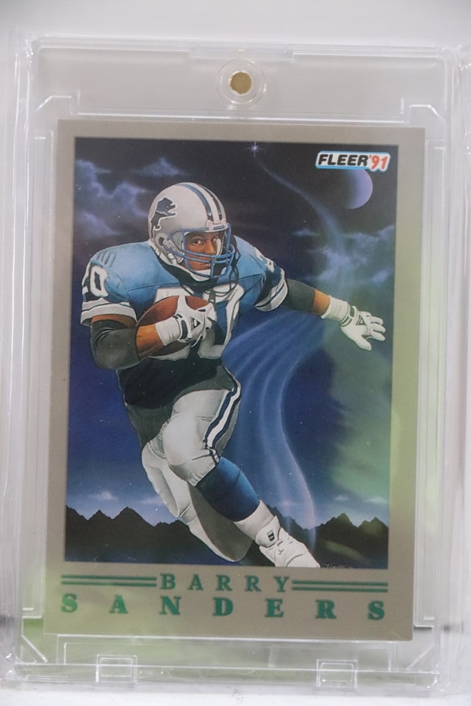 BARRY SNADERS 1991 FLEER PRO VISION INSERT: NEAR MINT OR BETTER CONDITION 