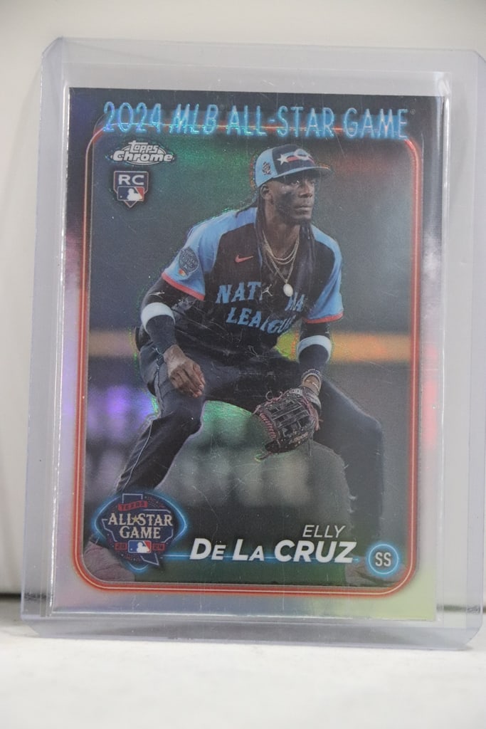 ELLY DE LA CRUZ 2024 TOPPS CHROME ALL-STAR REFRACTOR ROOKIE CARD (1 of 1)