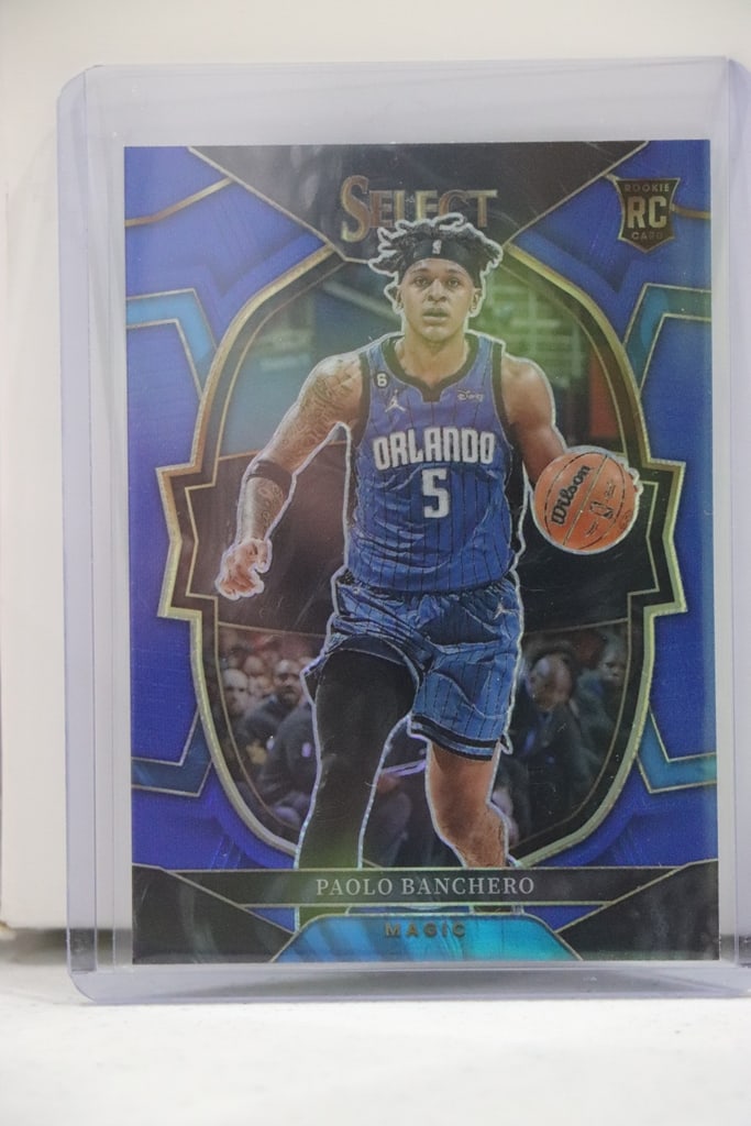 PAOLO BANCHERO 2022-23 PANINI SELECT SILVER PRIZM ROOKIE CARD (1 of 1)