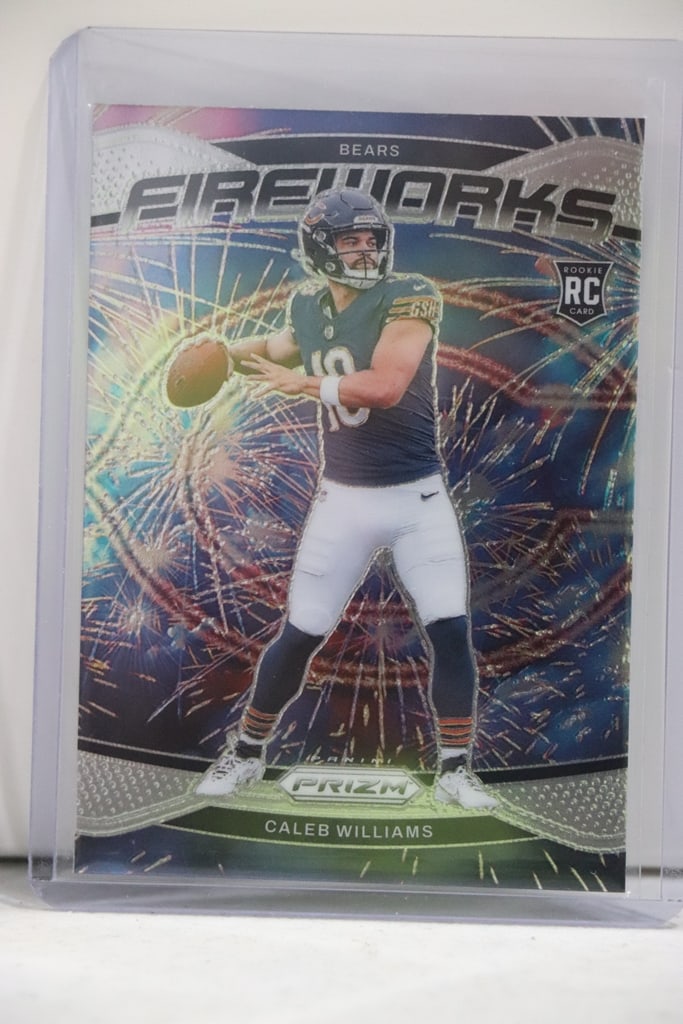 CALEB WILLIAMS 2024 PANINI PRIZM FIREWORKS ROOKIE CARD (1 of 1)