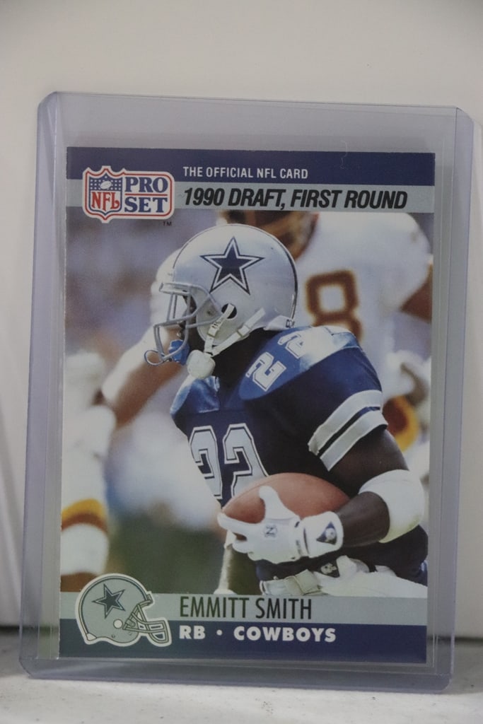 EMMITT SMITH 1990 PRO SET ROOKIE CARD (1 of 1)