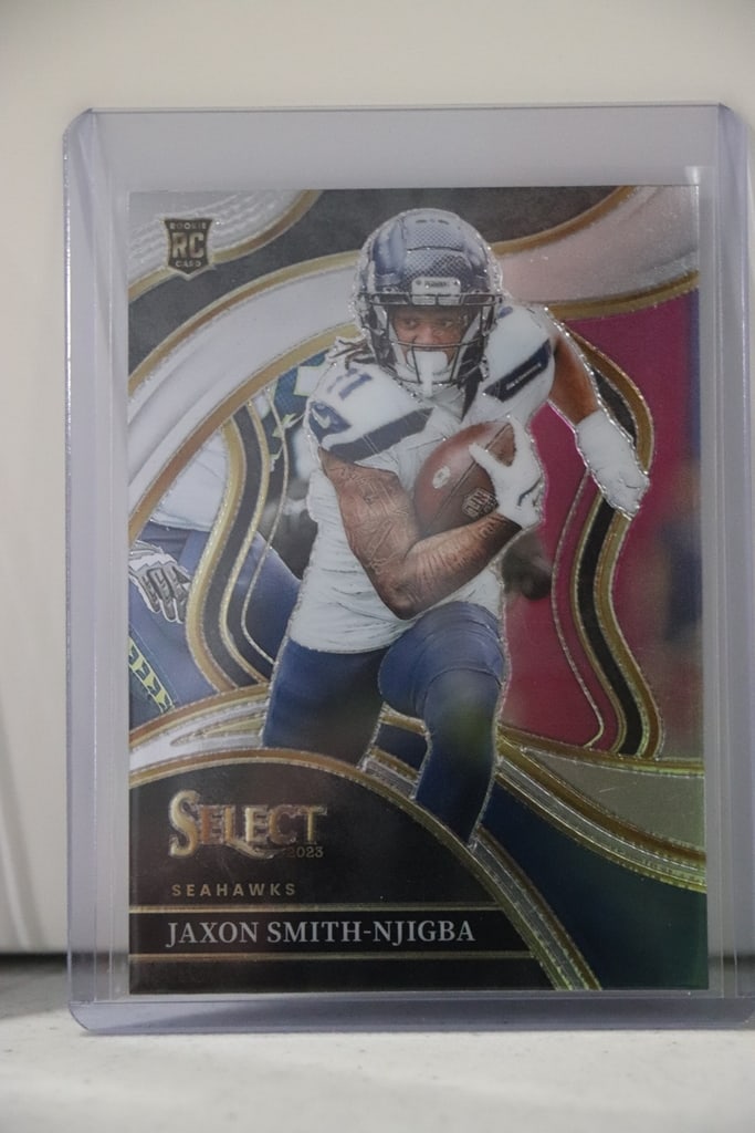 JAXON SMITH NJIGBA 2023 PANINI SELECT CLUB LEVEL ROOKIE CARD (1 of 1)