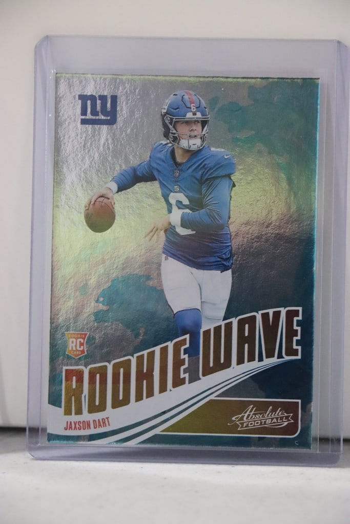JAXSON DART 2025 PANINI ABSOLUTE ROOKIE WAVE ROOKIE CARD (1 of 1)