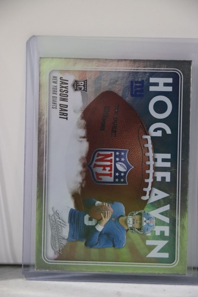 JAXSON DART 2025 PANINI ABSOLUTE HOG HEAVEN ROOKIE CARD: NEAR MINT OR BETTER CONDITION