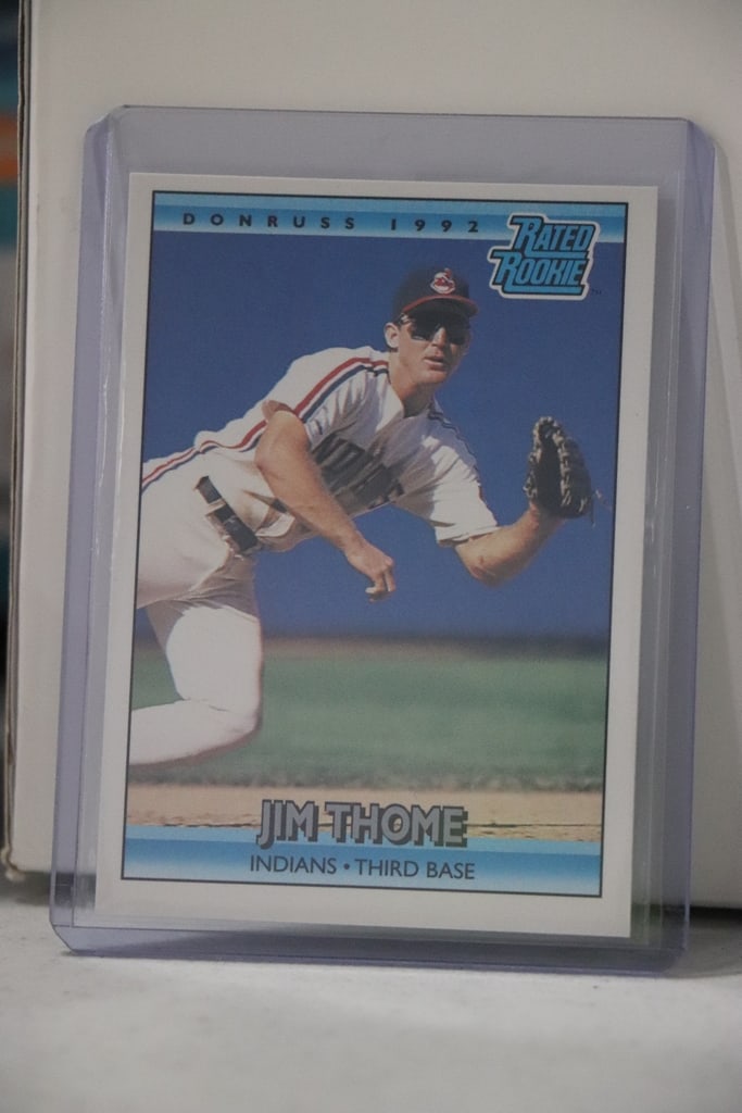 JIM THOME 1992 DONRUSS ROOKIE CARD: NEAR MINT OR BETTER CONDITION 