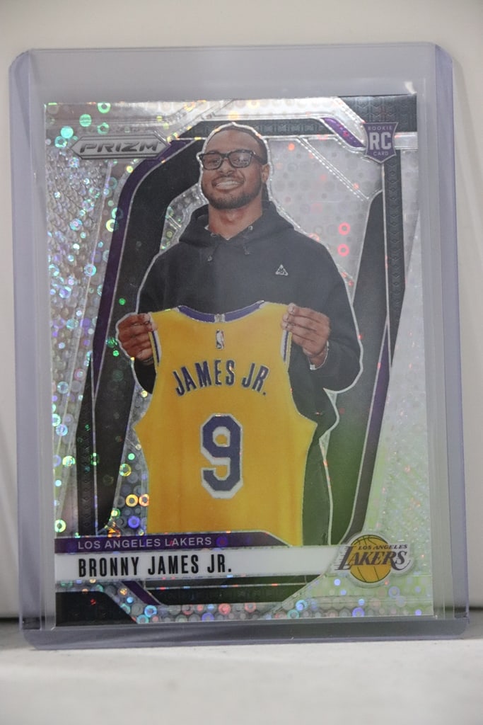 BRONNY JAMES 2024-25 PANINI PRIZM DISCO SILVER PRIZM: NEAR MINT OR BETTER CONDITION 