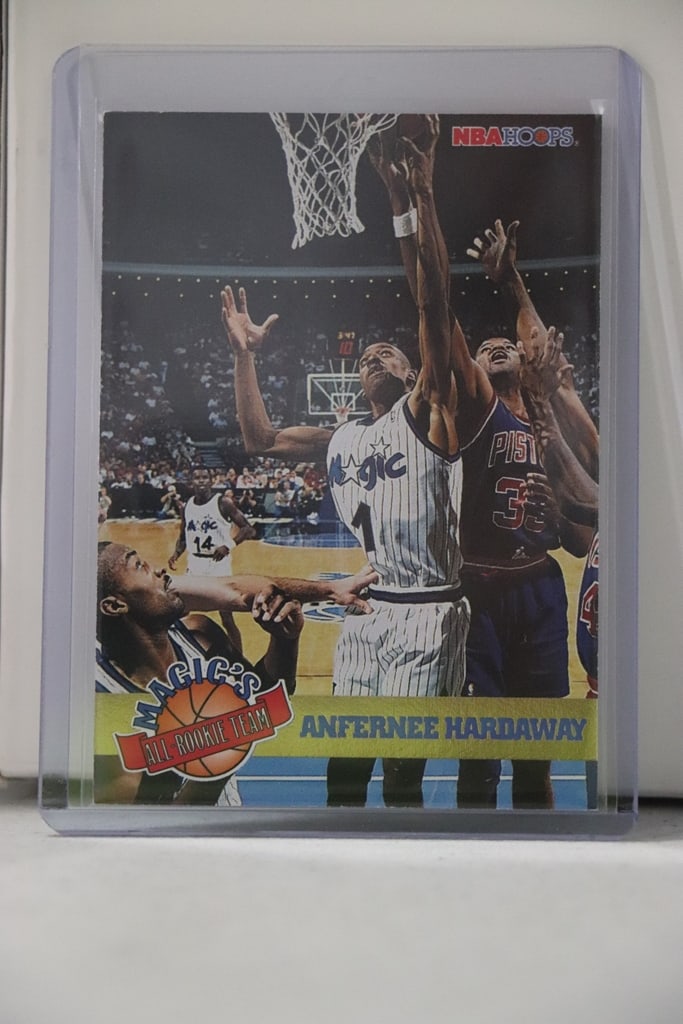 ANFERNEE HARDAWAY 1993-94 HOOPS MAGIC'S ALL-ROOKIES ROOKIE CARD: NEAR MINT OR BETTER CONDITION 