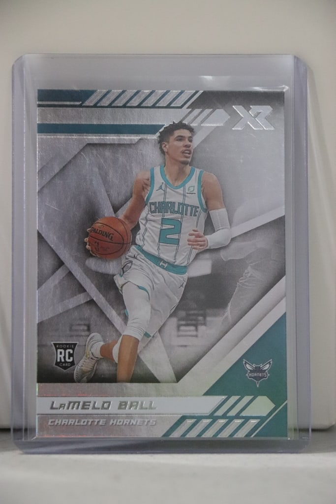 LAMELO BALL 2020-21 PANINI XR ROOKIE CARD: NEAR MINT OR BETTER CONDITION