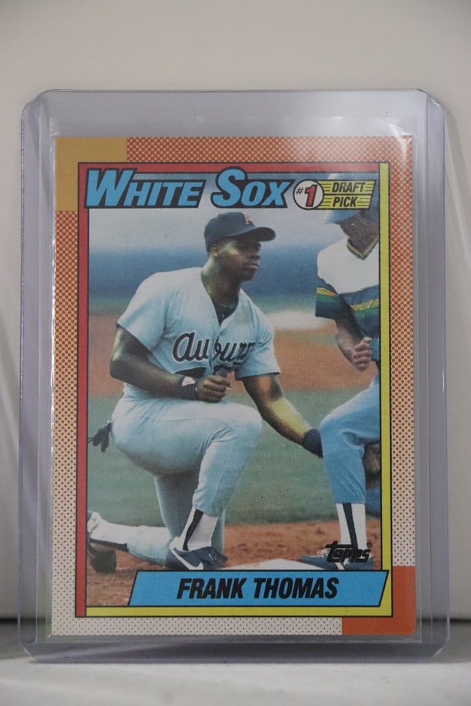 FRANK THOMAS 1990 TOPPS ROOKIE CARD: NEAR MINT OR BETTER CONDITION 
