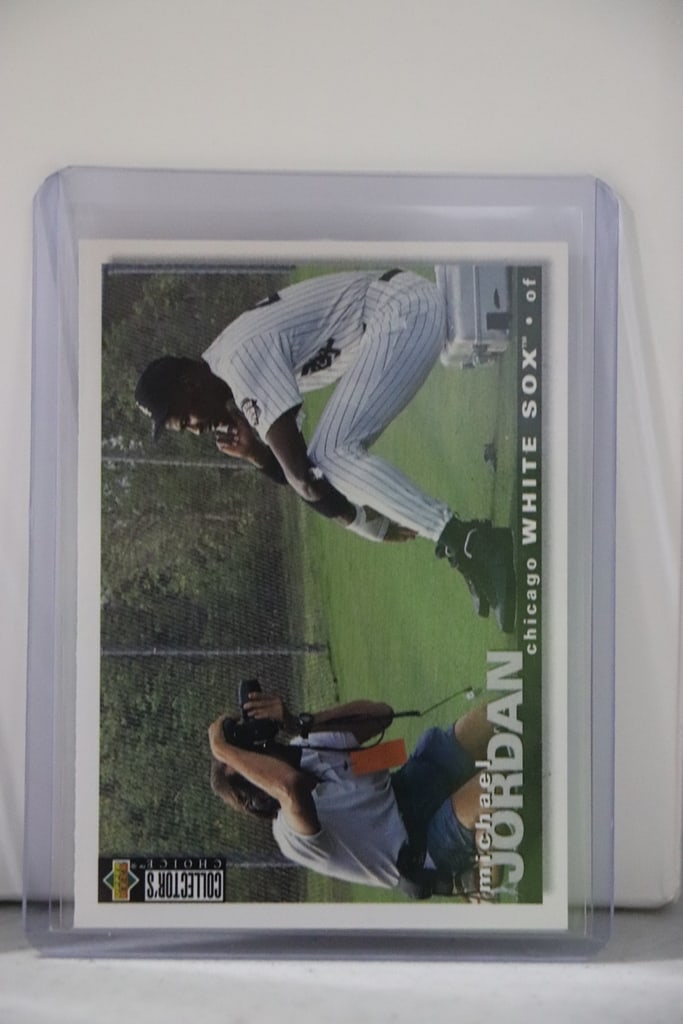 MICHAEL JORDAN 1994 UPPER DECK CHOICE BASEBALL ROOKIE CARD (1 of 1)