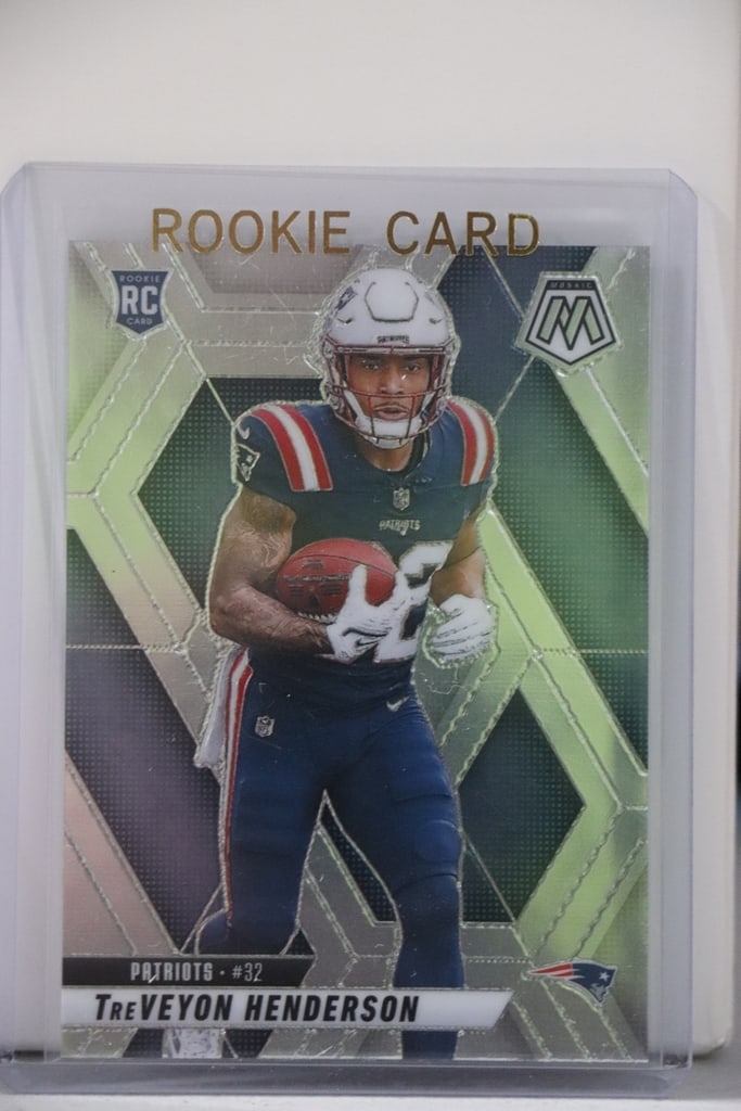 TREVEYON HENDERSON 2025 PANINI MOSAIC ROOKIE CARD (1 of 1)