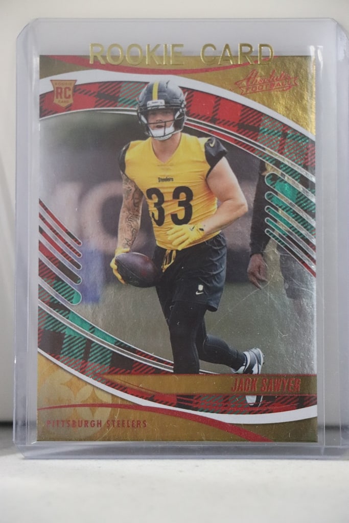 JACK SAWYER 2025 PANINI ABSOLUTE HOLIDAY ROOKIE CARD (1 of 1)