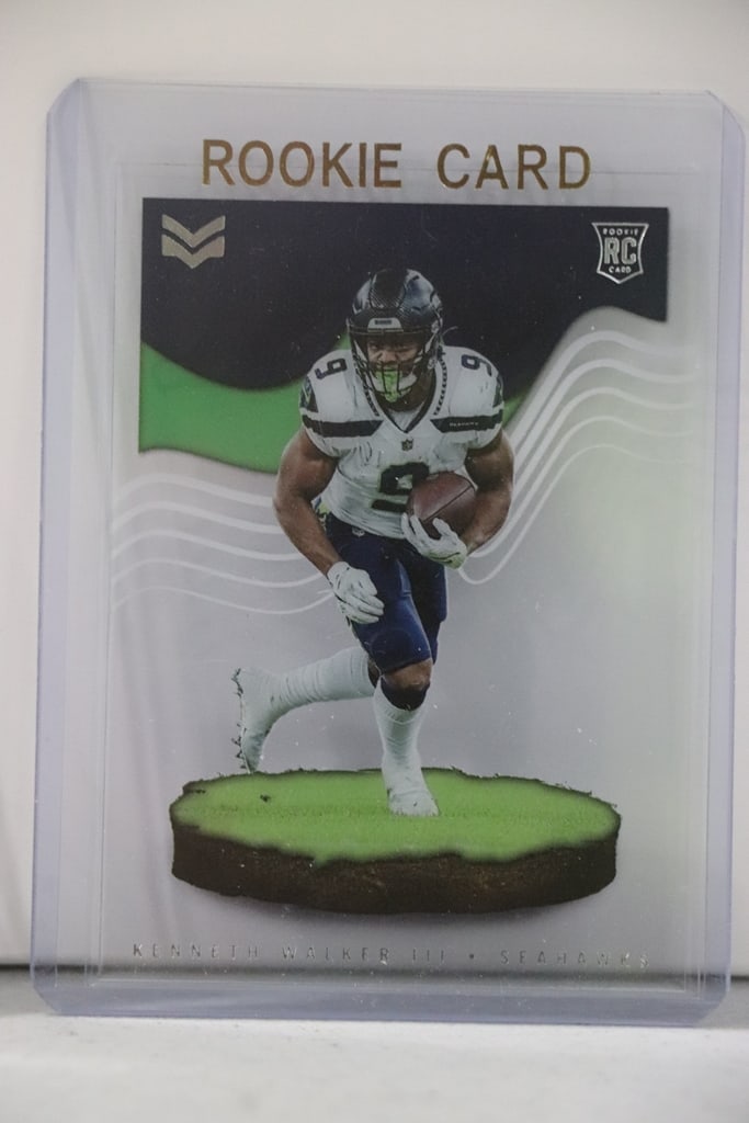 KENNETH WALKER 2022 PANINI MAGNITUDE ROOKIE CARD (1 of 1)