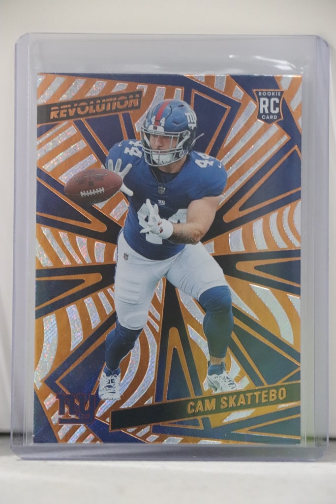CAM SKATTEBO 2025 PANINI REVOLUTION ROOKIE CARD: NEAR MINT OR BETTER CONDITION 