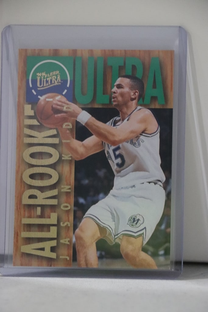 JASON KIDD 1994-95 FLEER ULTRA ALL-ROOKIE ROOKIE CARD: NEAR MINT OR BETTER CONDITION