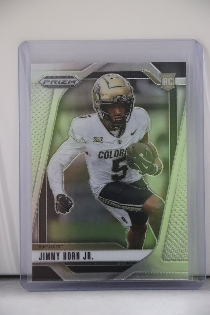 JIMMY HORN JR 2025 PANINI PRIZM DRAFT ROOKIE CARD: NEAR MINT OR BETTER CONDITION