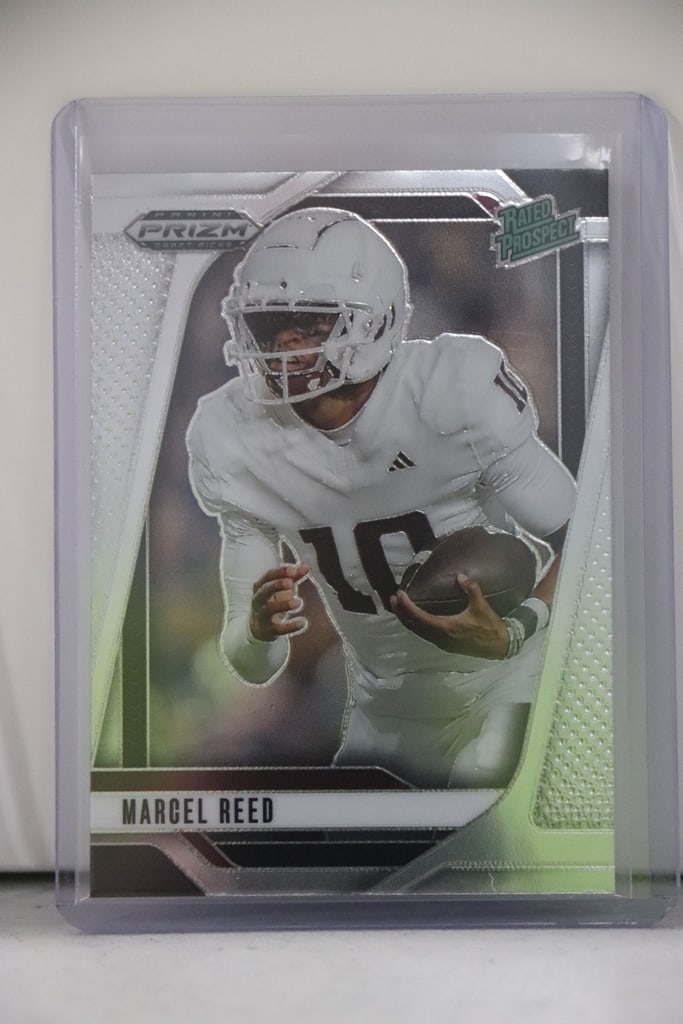 MARCEL REED 2025 PANINI PRIZM DRAFT ROOKIE CARD: NEAR MINT OR BETTER CONDITION