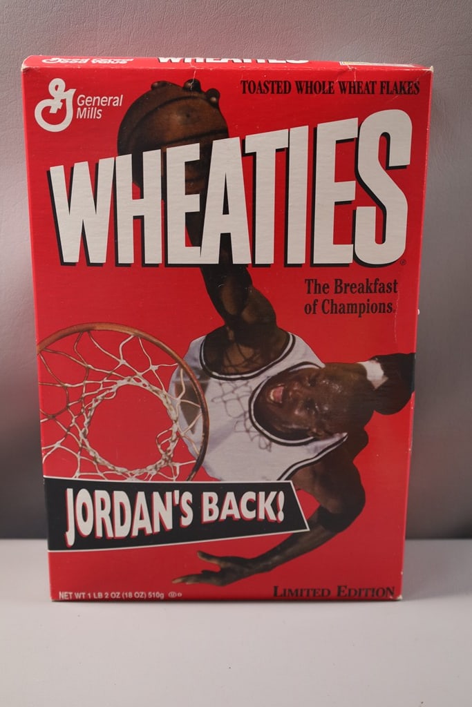MICHAEL JORDAN WHEATIES BOX: SEALED 