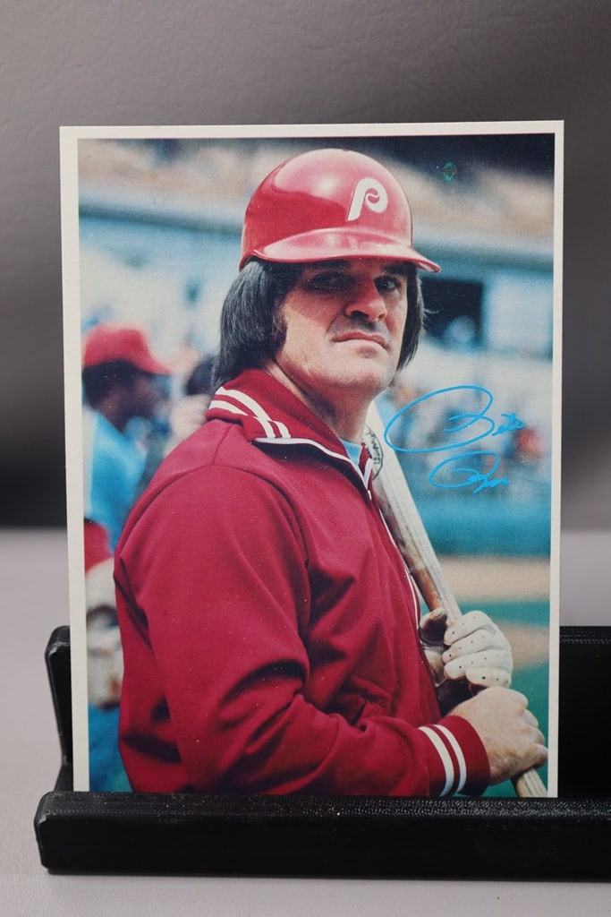 PETE ROSE 1980 TOPPS JUMBO TRADING CARD: NEAR MINT OR BETTER CONDITION 