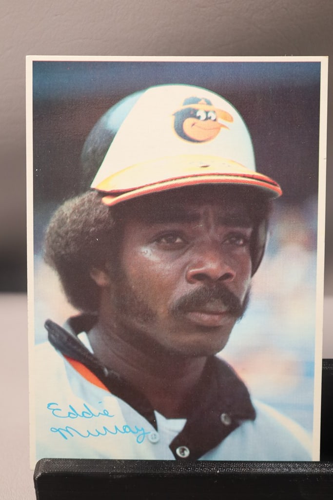 EDDIE MURRAY 1980 TOPPS JUMBO TRADING CARD: NEAR MINT OR BETTER CONDITION 