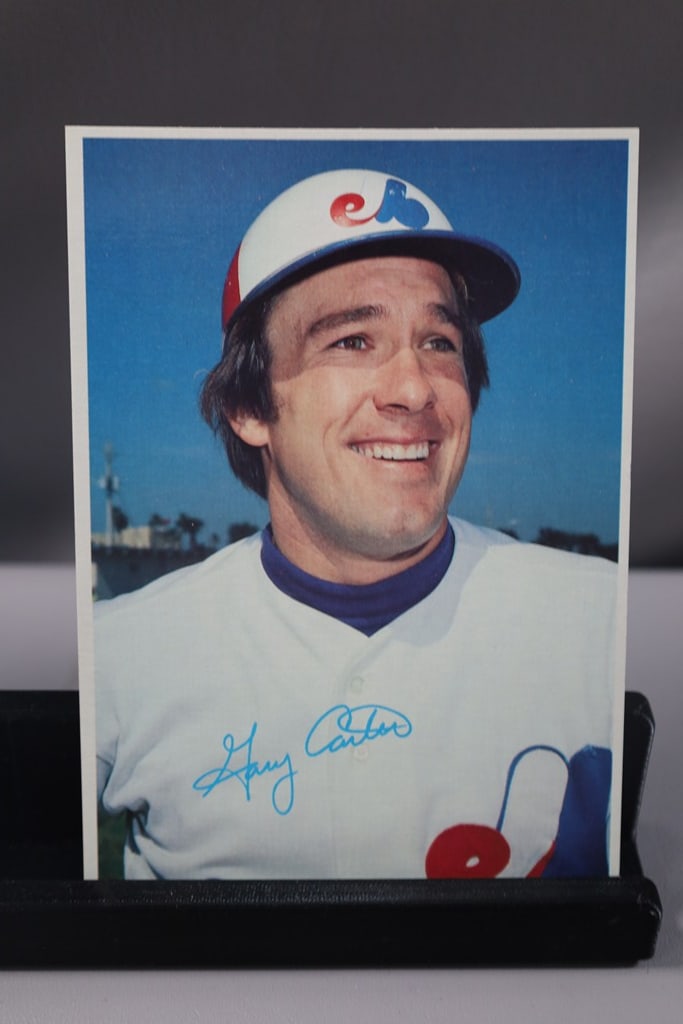 GARY CARTER 1980 TOPPS JUMBO TRADING CARD: NEAR MINT OR BETTER CONDITION 
