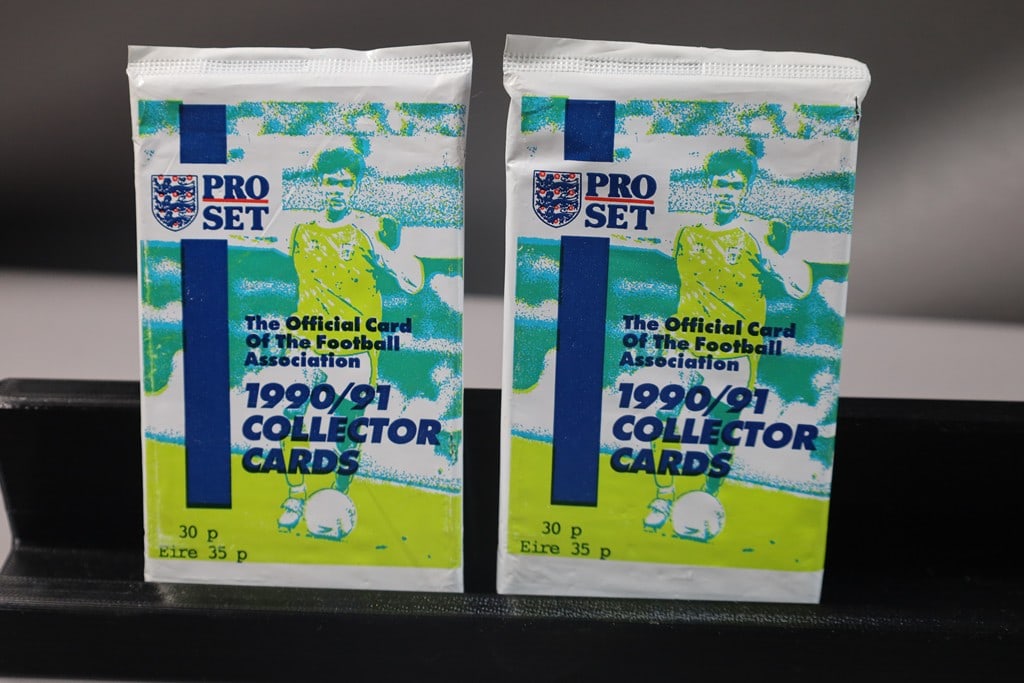 1990-91 PRO SET SOCCER 2 PACK LOT: SEALED 