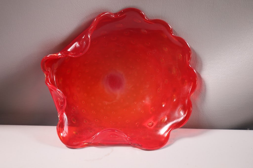 ART GLASS DISH (1 of 1)