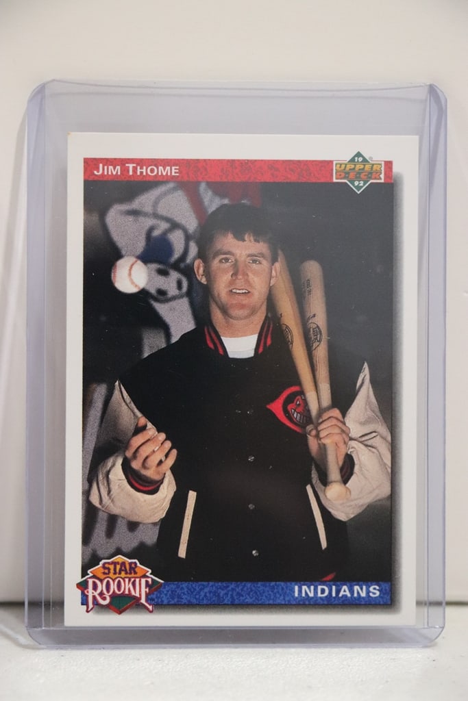 JIM THOME 1992 UPPER DECK ROOKIE CARD (1 of 1)