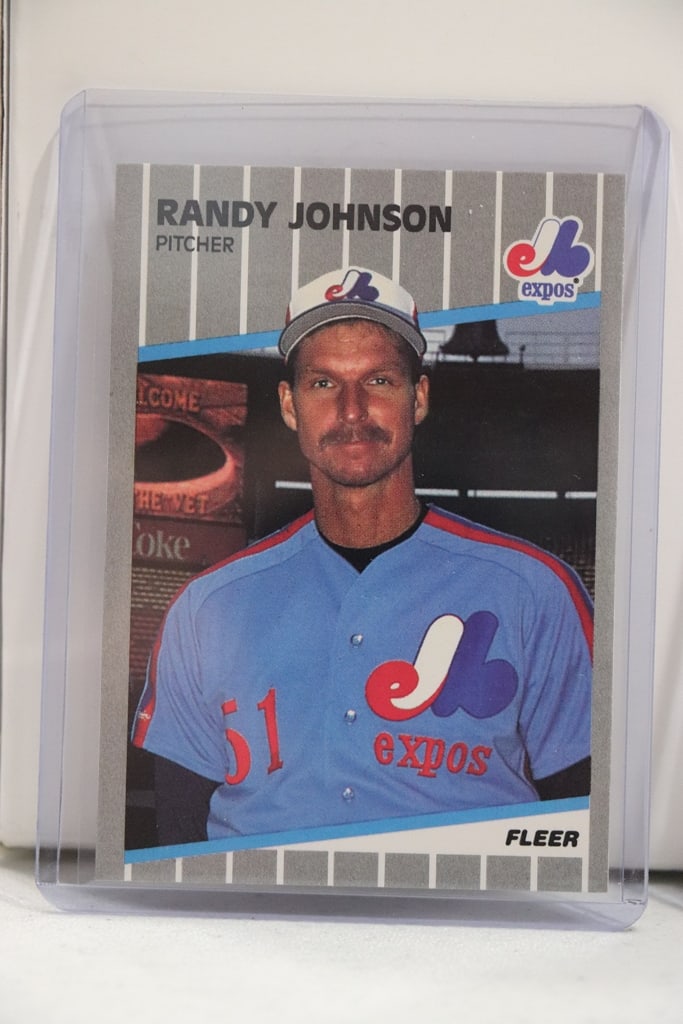 RANDY JOHNSON 1989 FLEER ROOKIE CARD (1 of 1)