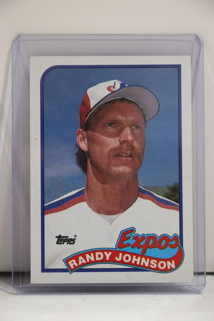 RANDY JOHNSON 1989 TOPPS ROOKIE CARD (1 of 1)