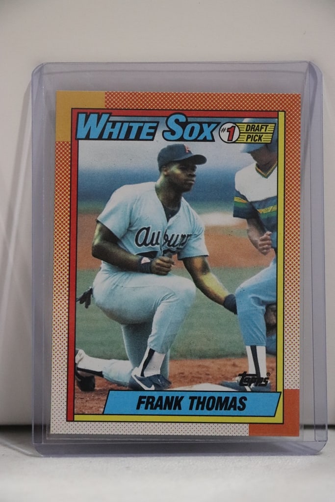 FRANK THOMAS 1990 TOPPS ROOKIE CARD (1 of 1)