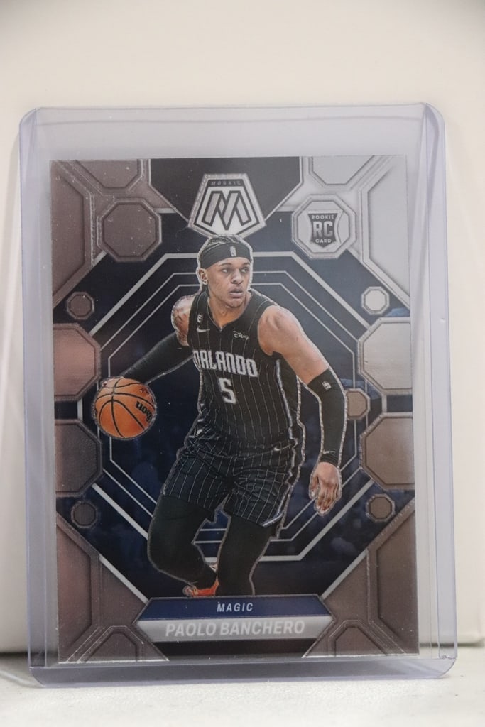 PAOLO BANCHERO 2022-23 PANINI MOSAIC ROOKIE CARD (1 of 1)