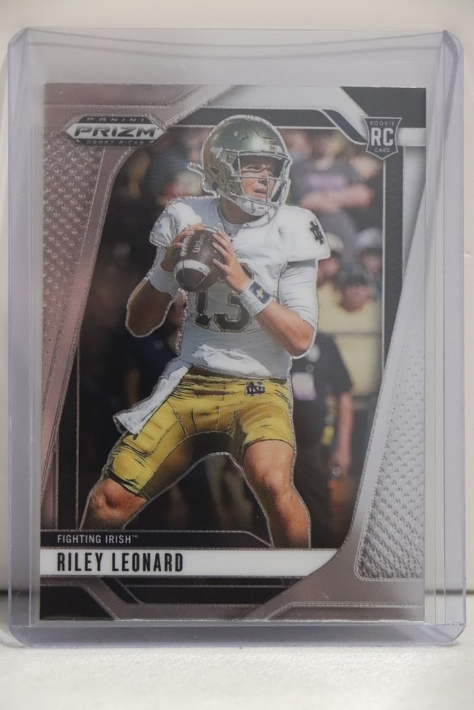 RILEY LEONARD 2025 PANINI PRIZM DRAFT ROOKIE CARD (1 of 1)