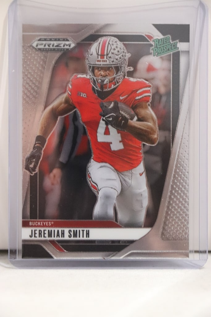JEREMIAH SMITH 2025 PANINI PRIZM DRAFT NIL ROOKIE CARD (1 of 1)
