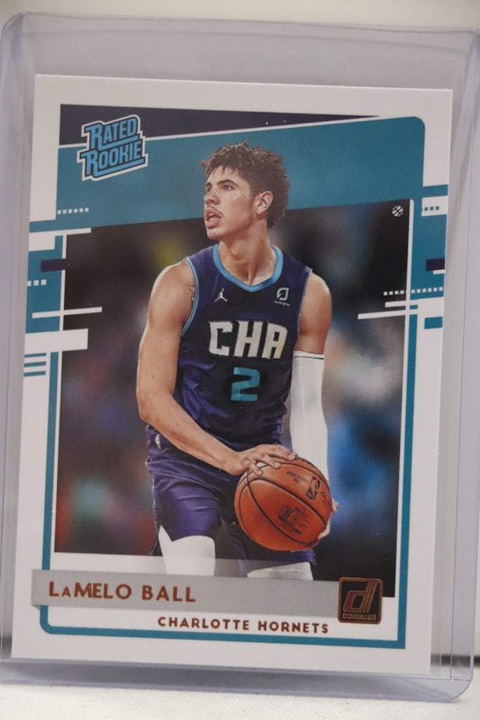 LAMELO BALL 2020-21 DONRUSS RATED ROOKIE CARD (1 of 1)