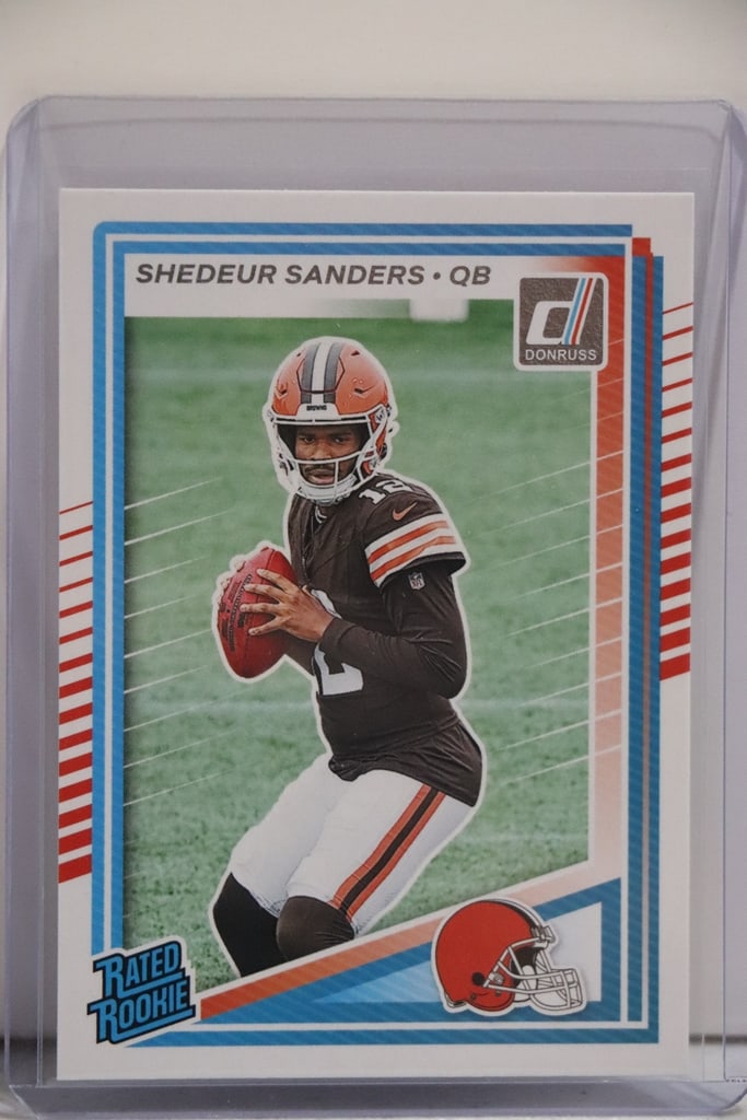SHEDEUR SANDERS 2025 DONRUSS RATED ROOKIE CARD (1 of 1)