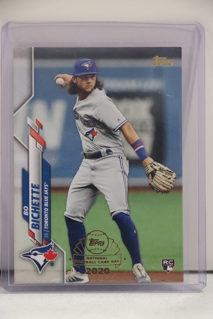 BO BICHETTE 2020 TOPPS TRADING CARD DAY GOLD FOIL ROOKIE CARD (1 of 1)